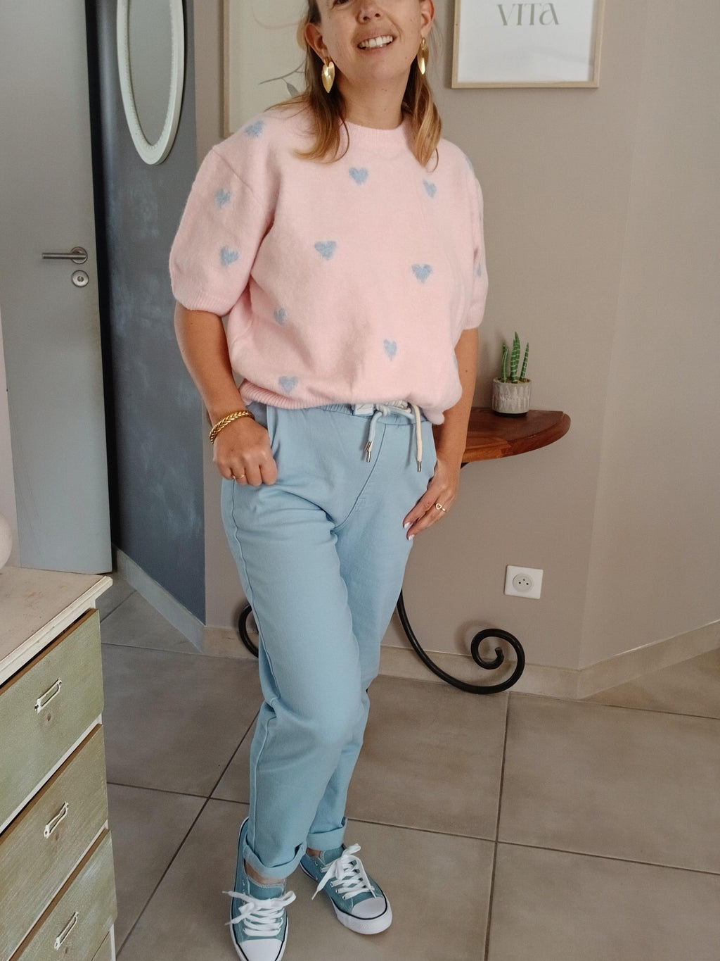 Jean Milo Denim Clair Femme Élégant | Chic Soléa