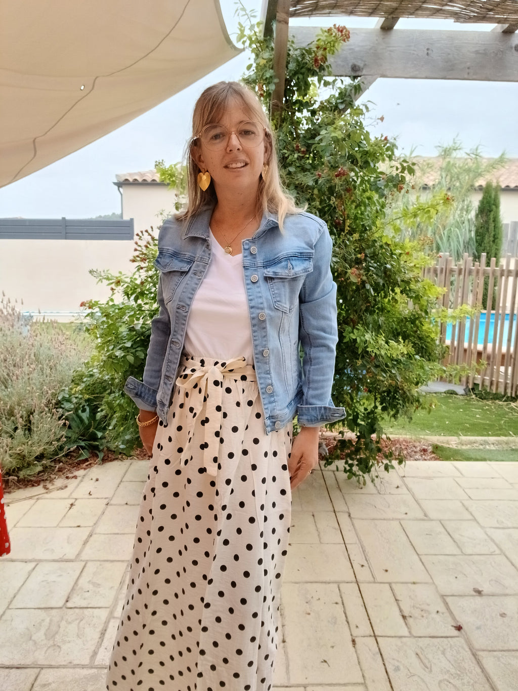 Veste Charlie - veste en jean bleu clair