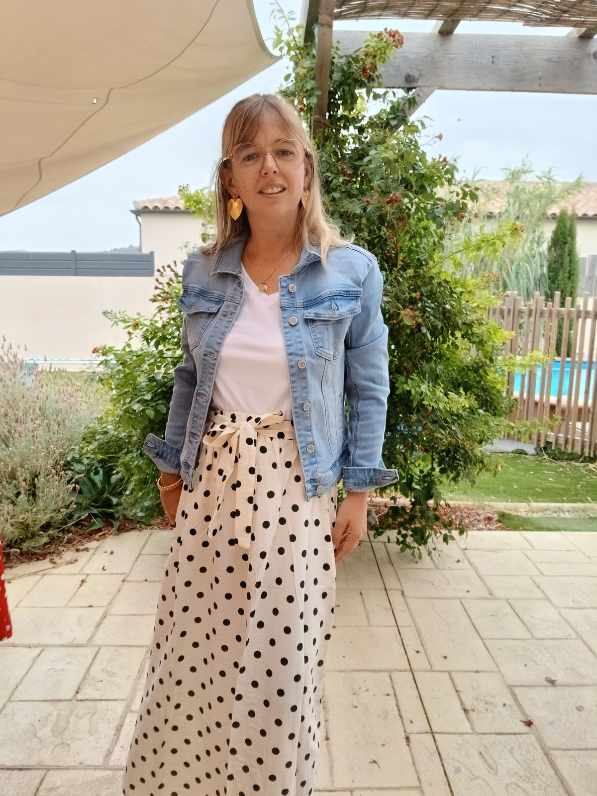 Veste Charlie - veste en jean bleu clair