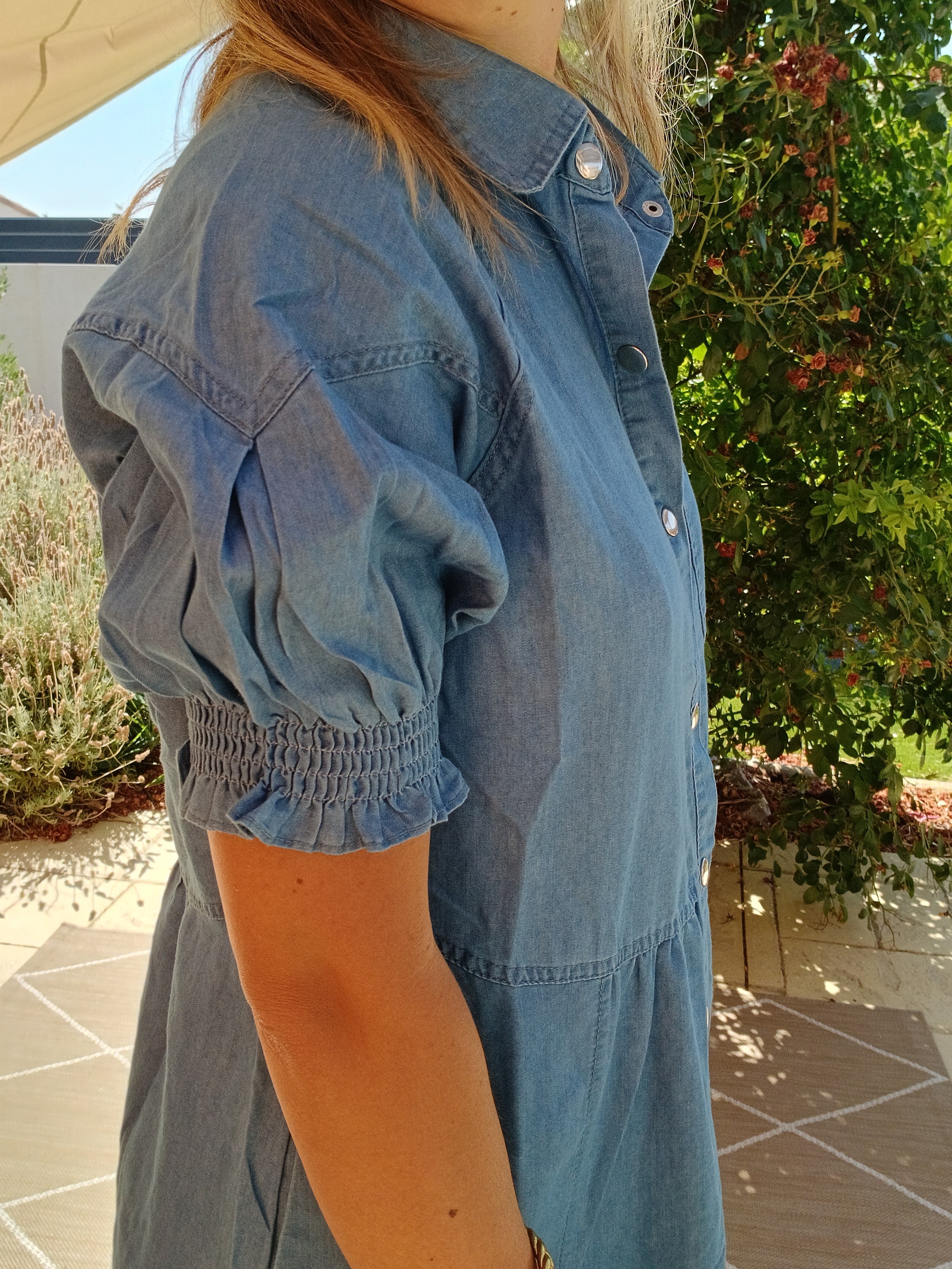 Robe Héloïse - Bleu jean