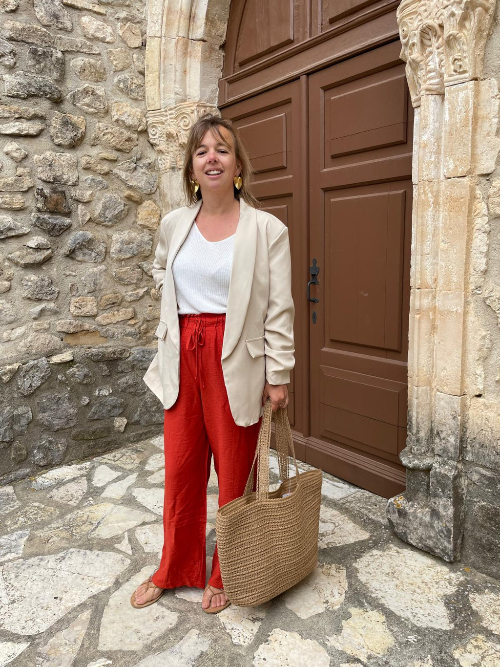 Calypso Cabas - Sac Panier Bohème Chic pour l'été