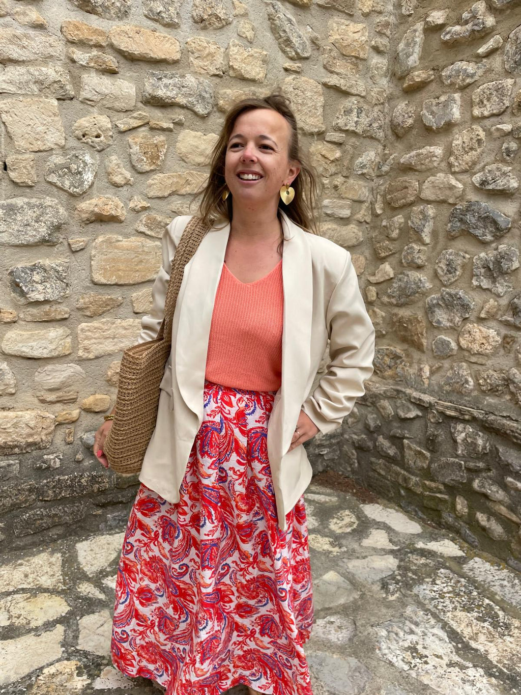 Calypso Cabas - Sac Panier Bohème Chic pour l'été