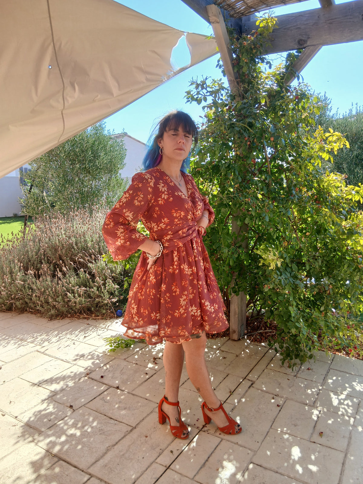 Robe Faustine – L’élégance entre été et automne 🍂