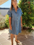 Robe Héloïse - Bleu jean
