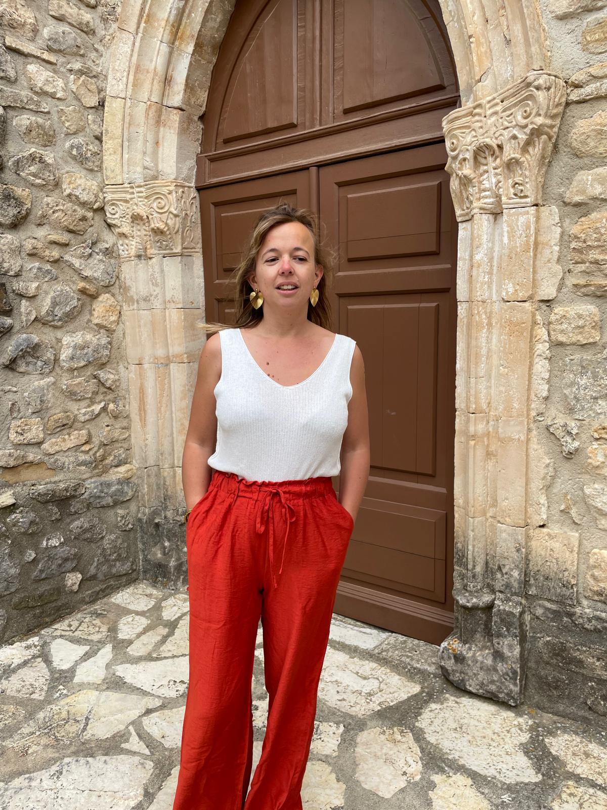Top Lyséa – Top maille bohème chic féminin