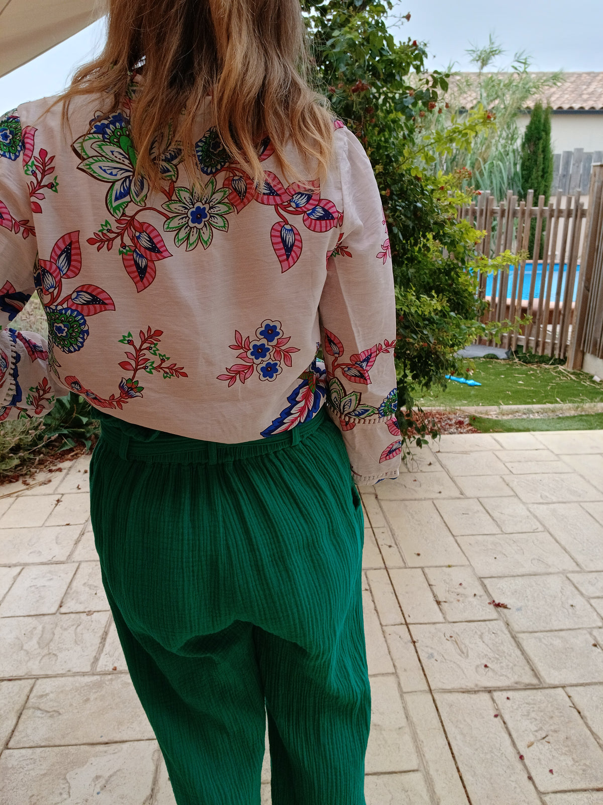Blouse Mahé - Fleurie