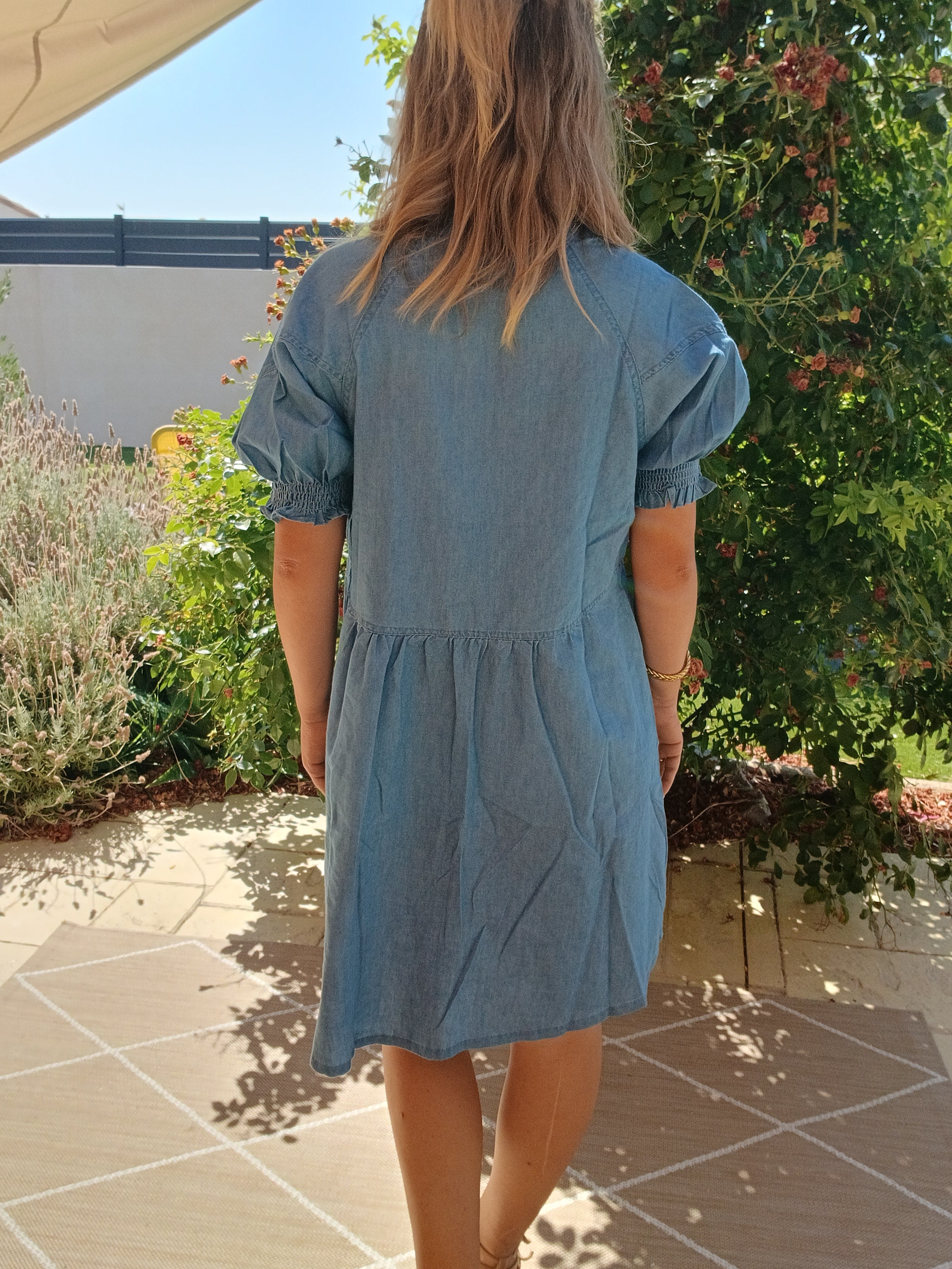 Robe Héloïse - Bleu jean