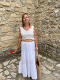 Jupe Bianca Longue Bohème Chic Femme | Chic Soléa