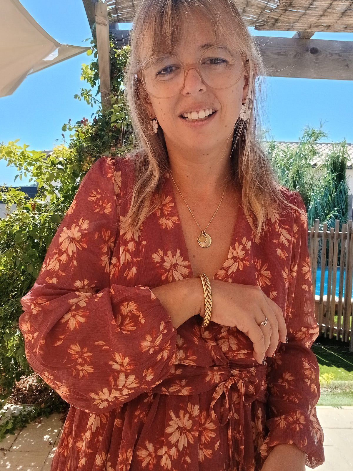 Robe Faustine – L’élégance entre été et automne 🍂