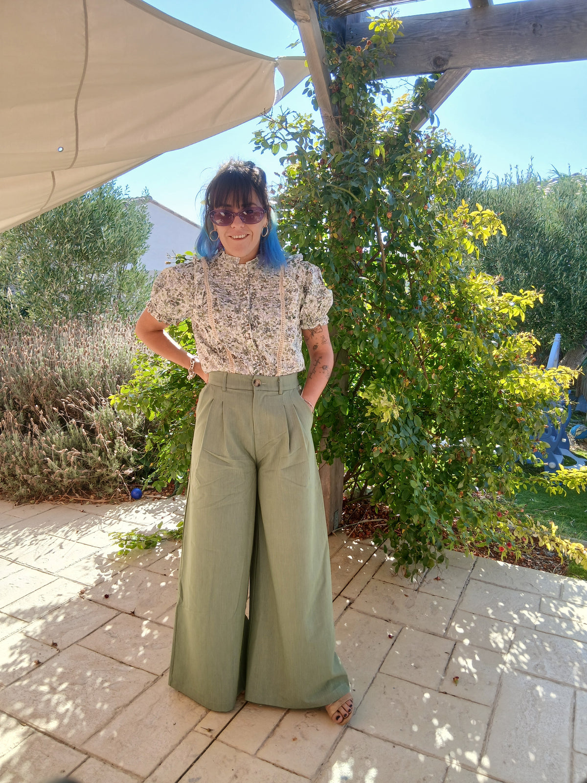 Pantalon Zélie - kaki