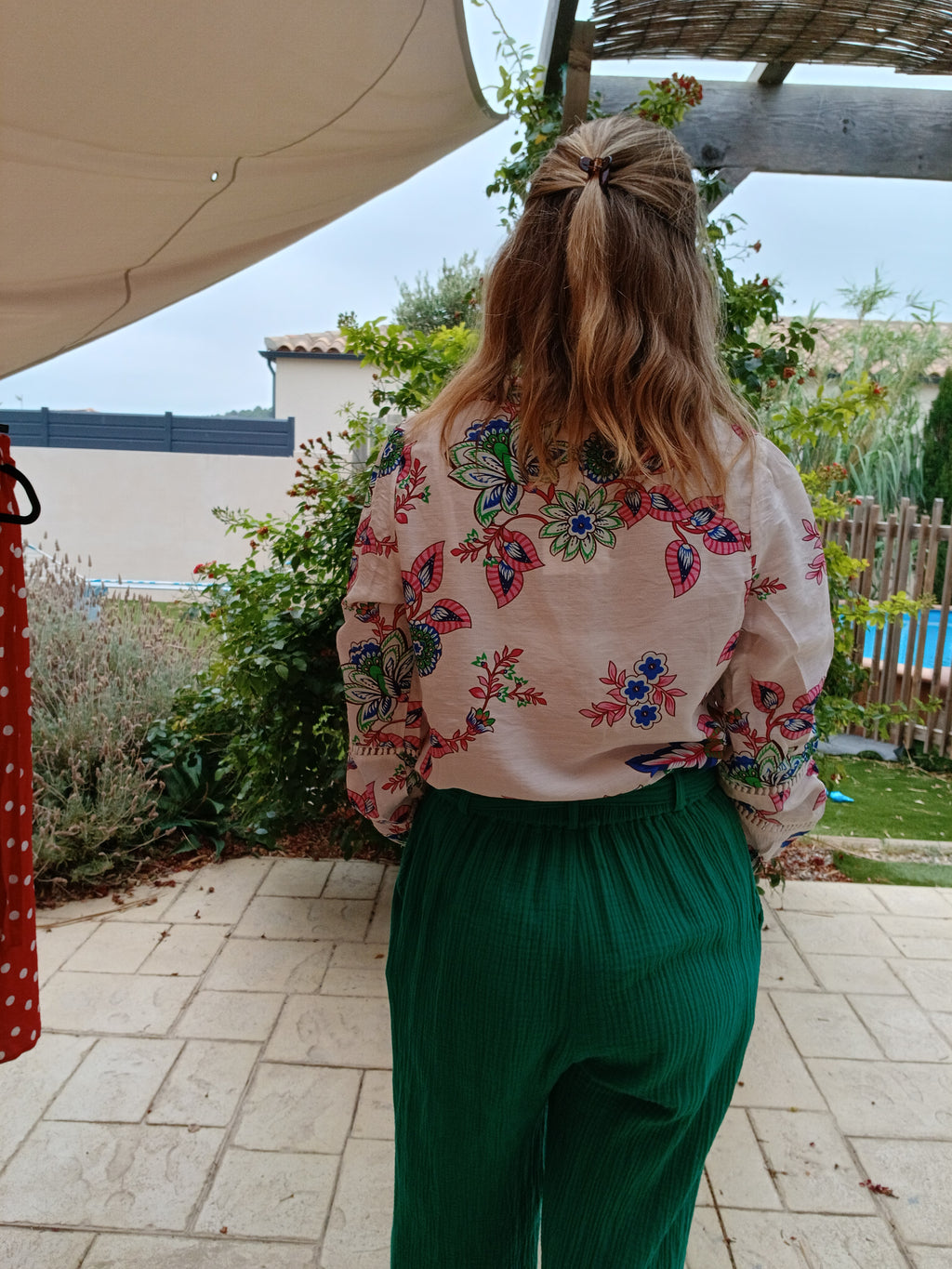 Blouse Mahé - Fleurie